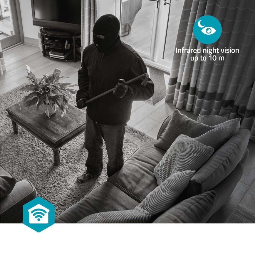 Pametna kamera Smartlife 5V 3MP Full HD 1296p Wi-Fi Tuya