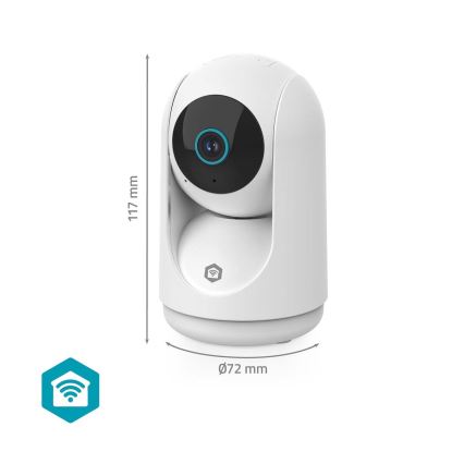 Pametna kamera Smartlife 5V 3MP Full HD 1296p Wi-Fi Tuya