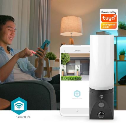 Pametna vanjska kamera SmartLife Full HD 1080p s LED osvjetljenjem Wi-Fi Tuya IP65