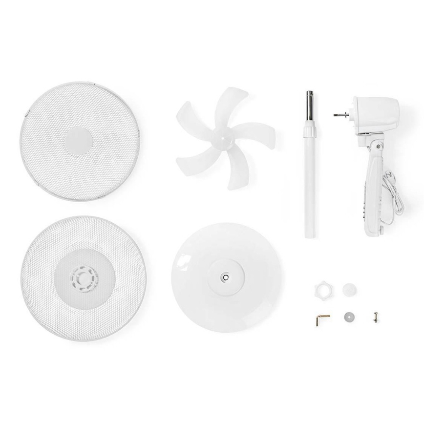 Podni ventilator 60W/230V Wi-Fi bijela