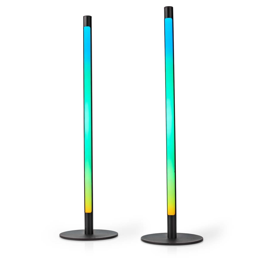 SET 2x LED RGBIC Prigušiva stolna lampa SmartLife LED/36W/230V 55 cm 2700-6500K Wi-Fi Tuya + daljinski upravljač