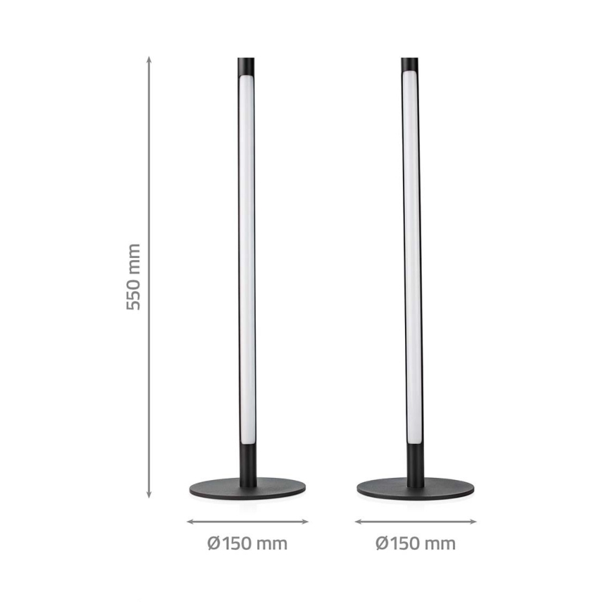 SET 2x LED RGBIC Prigušiva stolna lampa SmartLife LED/36W/230V 55 cm 2700-6500K Wi-Fi Tuya + daljinski upravljač
