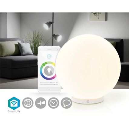 LED RGBW Prigušiva stolna lampa SmartLife LED/5W/5V Wi-Fi 2700-6500K