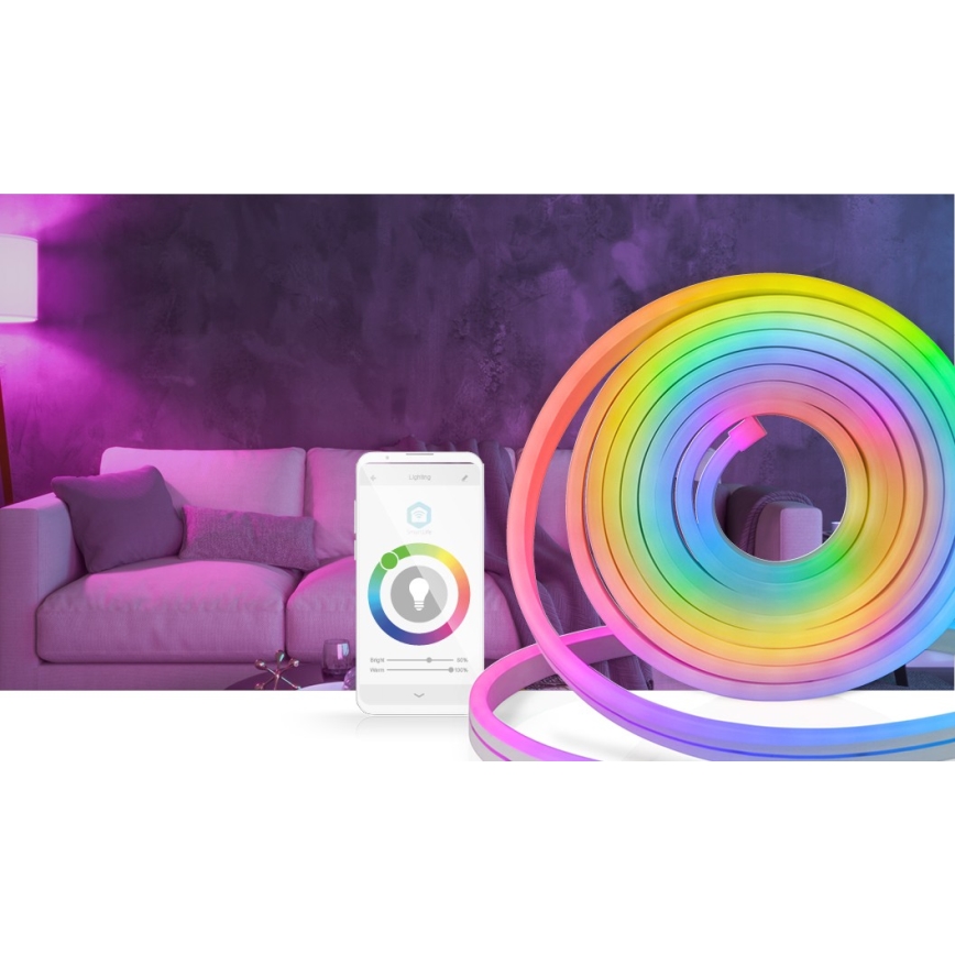 LED RGB podesivi vanjski trak SmartLife 6m LED/32W/230V Wi-Fi IP65 + daljinski upravljač