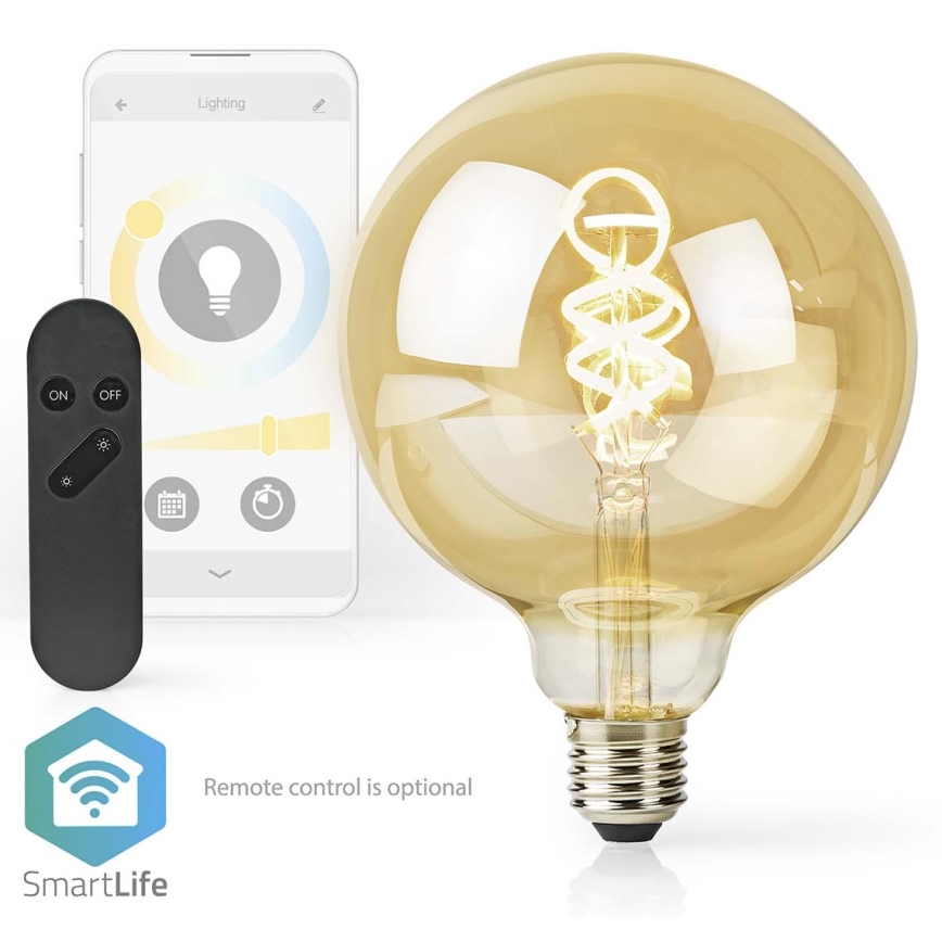 LED Prigušiva žarulja E27/4,9W/230V Wi-Fi 1800-6500K