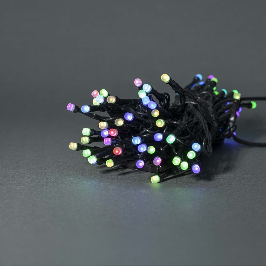 LED RGB Vanjske božićne lampice 42xLED/8 funkcija 8m IP65 Wi-Fi Tuya