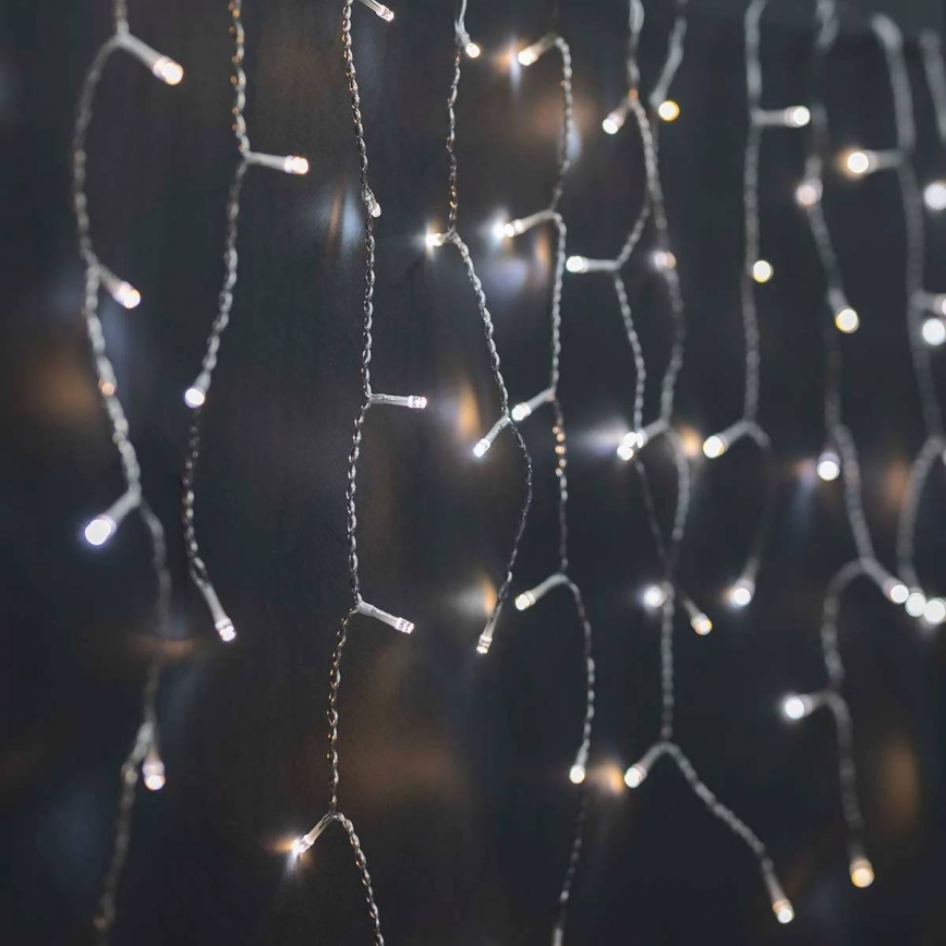 LED božićna zavjesa za vanjsku upotrebu s mogućnošću prigušivanja 400xLED/11 funkcija 11m IP65 Wi-Fi Tuya