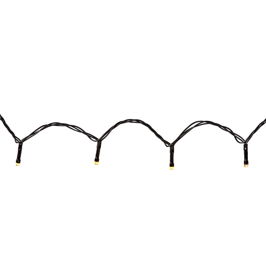 LED Vanjska božićna zavjesa 200xLED/8 funkcija 10x2m IP65 Wi-Fi Tuya topla bijela