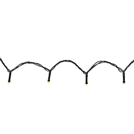 LED vanjska božićna zavjesa 200 LED/8 funkcija 5x4m IP65 Wi-Fi Tuya toplo do hladno bijela