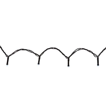 LED vanjska božićna zavjesa 200 LED/8 funkcija 5x4m IP65 Wi-Fi Tuya toplo do hladno bijela