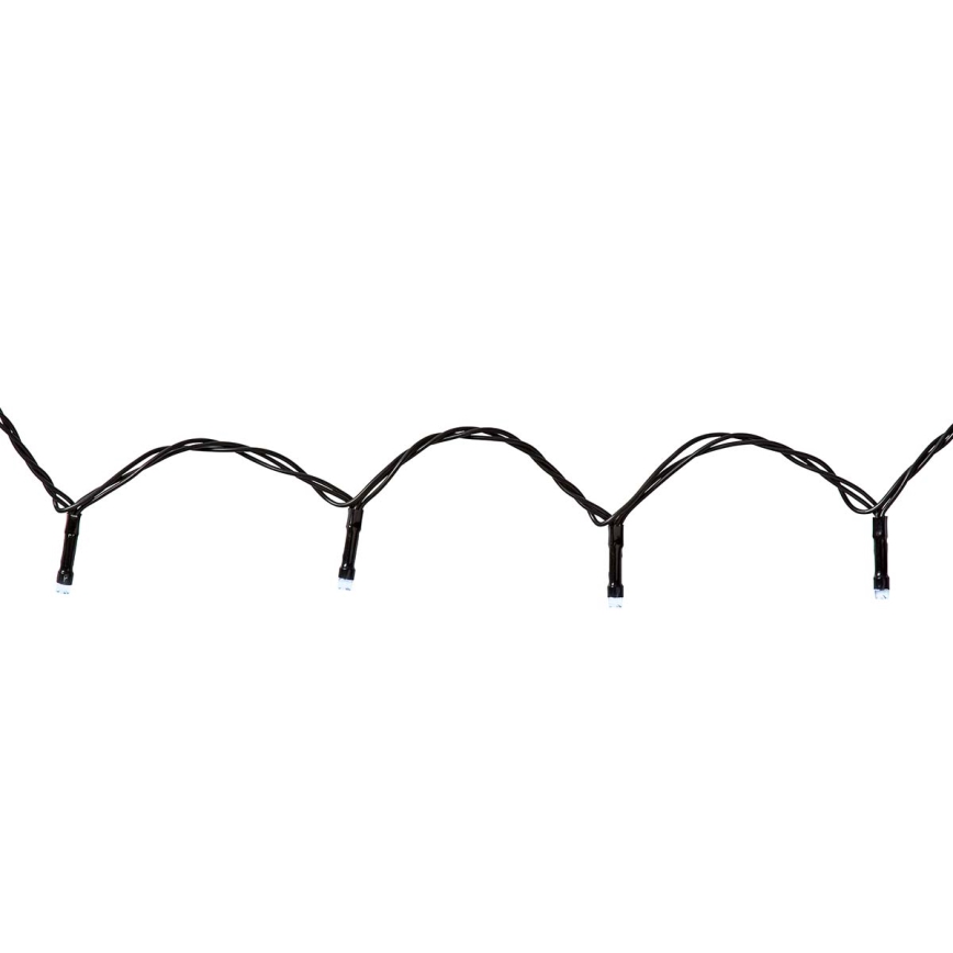 LED vanjska božićna zavjesa 200 LED/8 funkcija 5x4m IP65 Wi-Fi Tuya toplo do hladno bijela