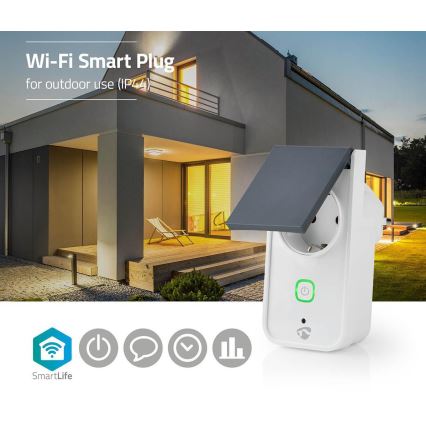 Pametna vanjska utičnica 3680W/230V/Tip F SCHUKO/16A Wi-Fi IP44