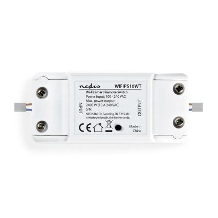 Prekidač za električni krug 2500W/230V/17dBm Wifi