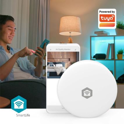 Pametan monitor kvalitete zraka SmartLife Wi-Fi Tuya