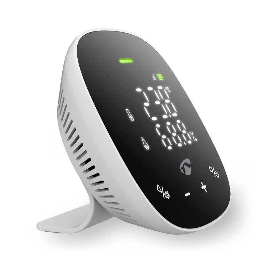 Pametni monitor za kvalitetu zraka s LED zaslonom SmartLife Wi-Fi