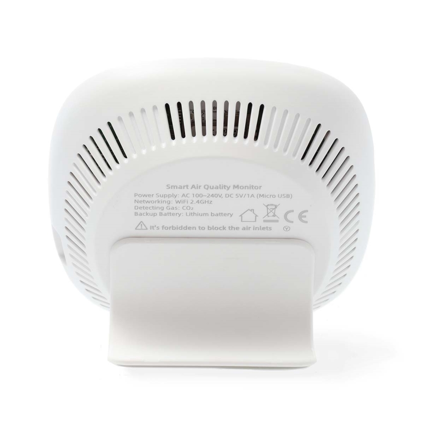 Pametni monitor za kvalitetu zraka s LED zaslonom SmartLife Wi-Fi