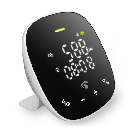 Pametni monitor kvalitete zraka s LED zaslonom SmartLife Wi-Fi