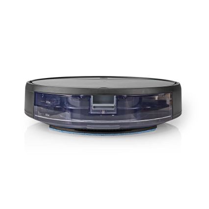 Pametni robotski usisivač s mopom 28W/2500 mAh Wi-Fi crna + daljinski upravljač