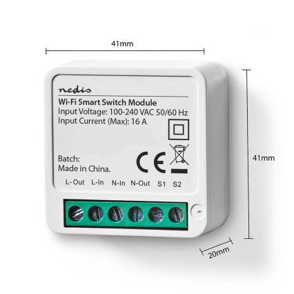 Pametni prekidač SmartLife Wi-Fi 230V