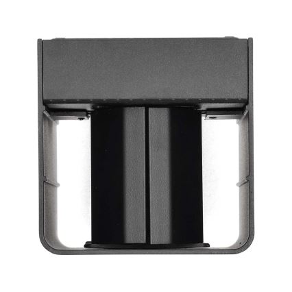 LED RGBW prigušivo vanjsko zidno svjetlo SmartLife LED/12W/230V IP65 Wi-Fi Tuya crno