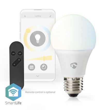 LED Prigušiva žarulja SmartLife E27/9W/230V Wi-Fi 2700-6500K