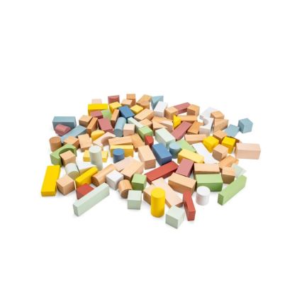 New Classic Toys - Drvene kocke 100 kom