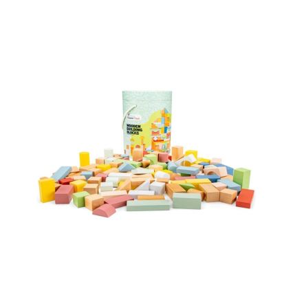 New Classic Toys - Drvene kocke 100 kom