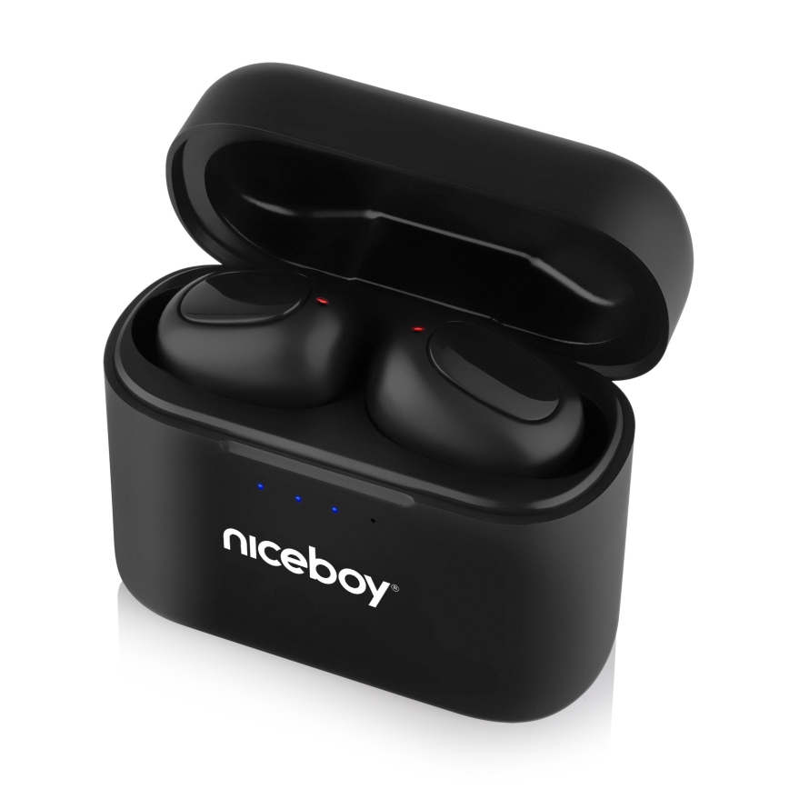 Niceboy HIVE Podsie 4 - Bežične slušalice IP54 crna