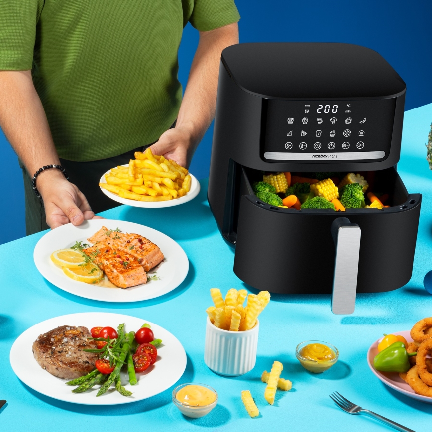 Niceboy ION AirFryer PRO - Friteza na vrući zrak 6,5 l 1600W/230V
