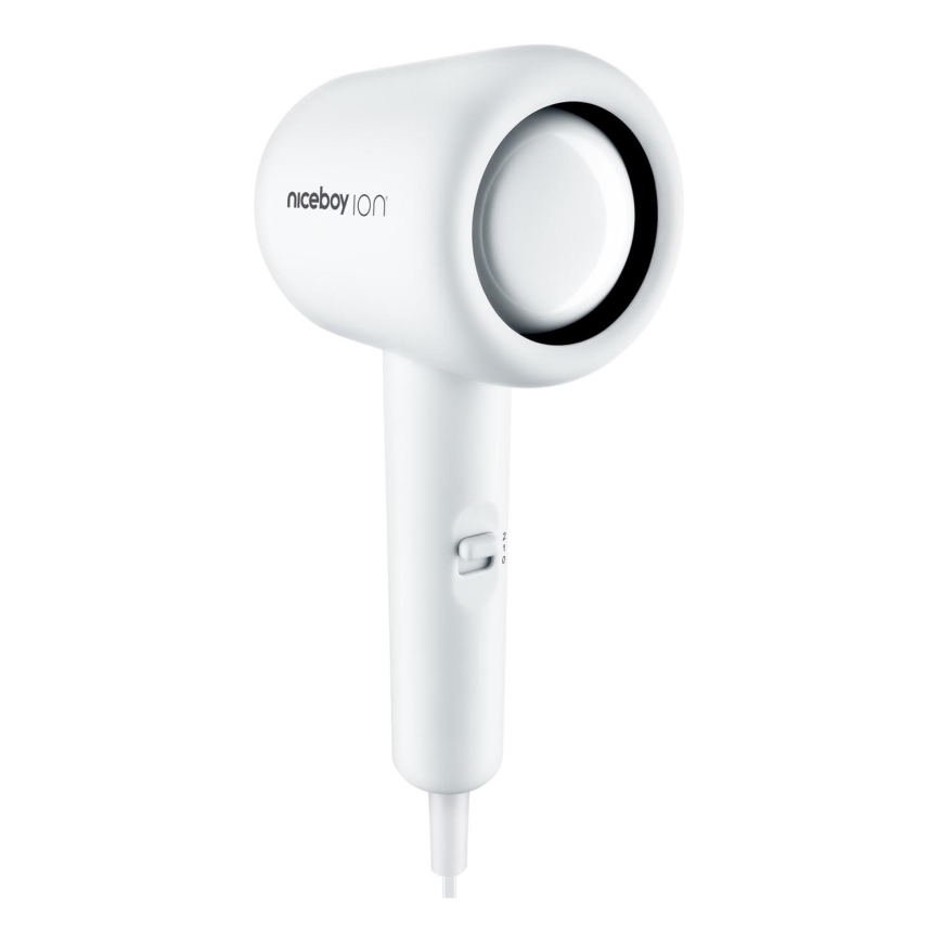 Niceboy ION AirSonic POP - Sušilo za kosu 1400W/230V bijela