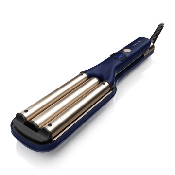 Niceboy ION AirWave PRO - Trostruki uvijač za kosu 100W/230V plava