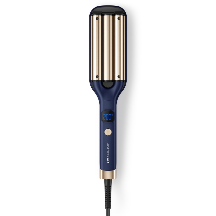 Niceboy ION AirWave PRO - Trostruki uvijač za kosu 100W/230V plava