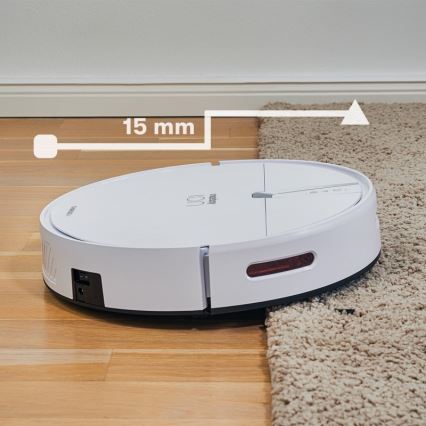 Niceboy ION Charles i4 - Pametni robotski usisivač 2u1 4400 mAh Wi-Fi bijela + daljinski upravljač