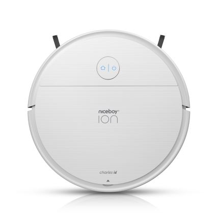 Niceboy ION Charles i6 - Pametni robotski usisivač 2u1 2600 mAh Wi-Fi bijela