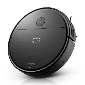 Niceboy ION Charles i6 - Pametni robotski usisivač 2u1 2600 mAh Wi-Fi crna
