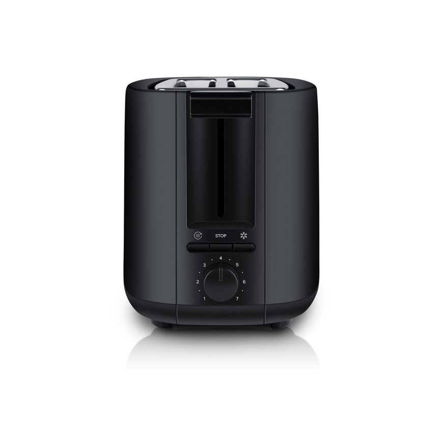 Niceboy ION Cruncher C1 - Toster s dva otvora i rešetkom za podgrijavanje 750W/230V crna