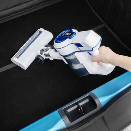 Niceboy ION Hurricane H5 - Bežični štapni usisivač 2u1 150W/2200 mAh bijela/plava