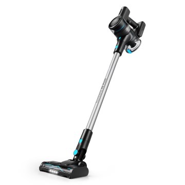 Niceboy ION Hurricane H5 Plus - Bežični štapni usisivač 2u1 140W/2200 mAh crna