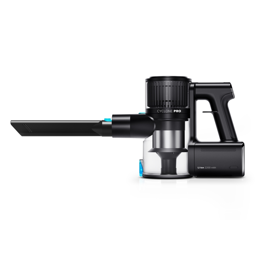 Niceboy ION Hurricane H9 - Fleksibilni bežični štapni usisavač 2u1 400W/2200 mAh crna