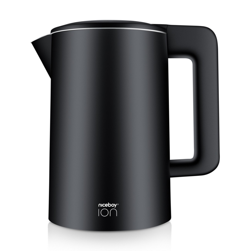 Niceboy ION SmartKettle - Pametni kuhalo za vodu s termoregulacijom 1,7 l 2200W/230V Wi-Fi crno