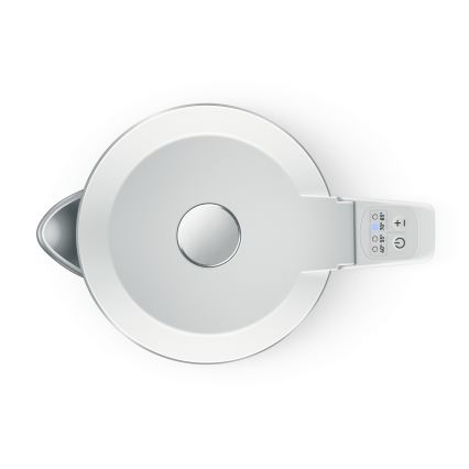 Niceboy ION SmartKettle - Pametno kuhalo za vodu s termoregulacijom 1,7 l 2200W/230V Wi-Fi bijela