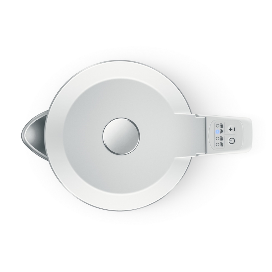 Niceboy ION SmartKettle - Pametno kuhalo za vodu s termoregulacijom 1,7 l 2200W/230V Wi-Fi bijela
