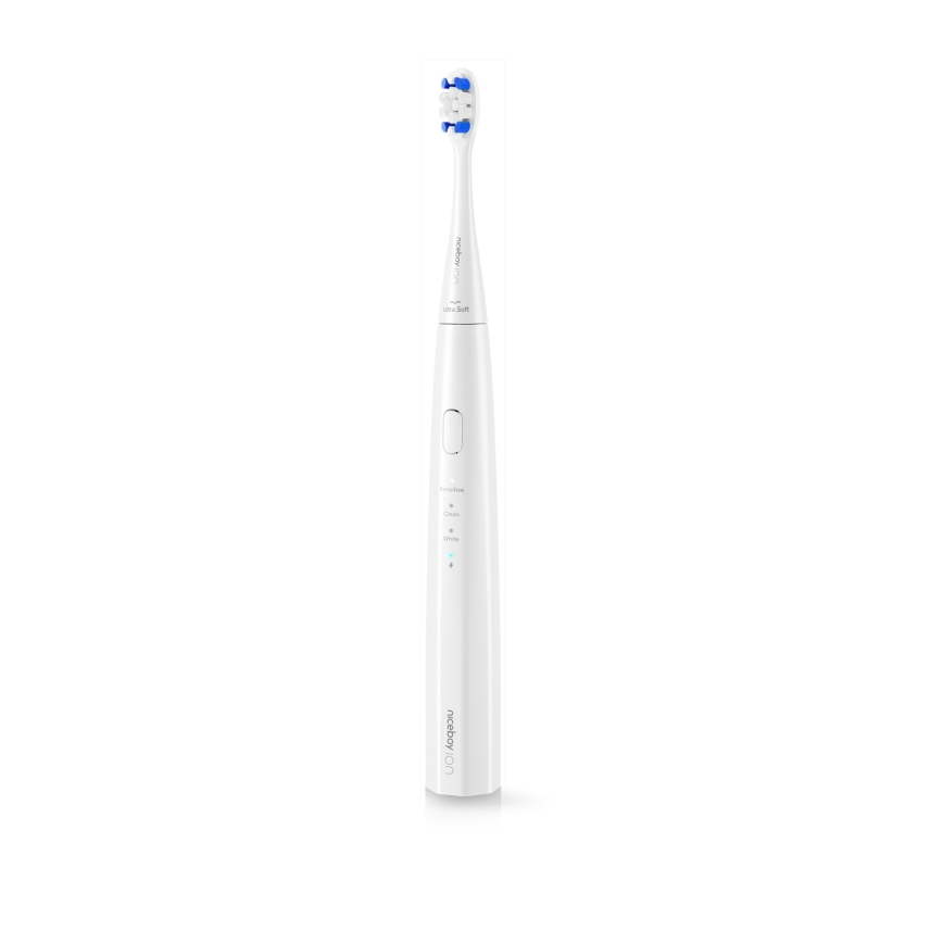 Niceboy ION Sonic Kids - Dječja sonična četkica za zube 500 mAh IPX7 bijela