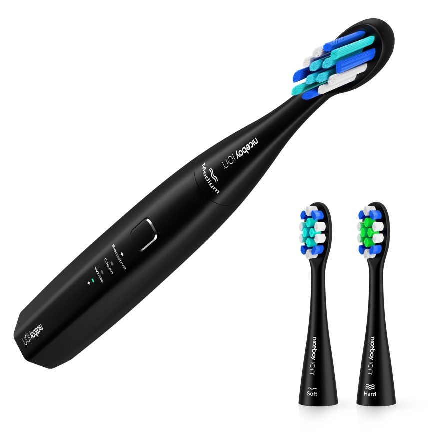 Niceboy ION Sonic Lite - Sonična četkica za zube IPX7 crna