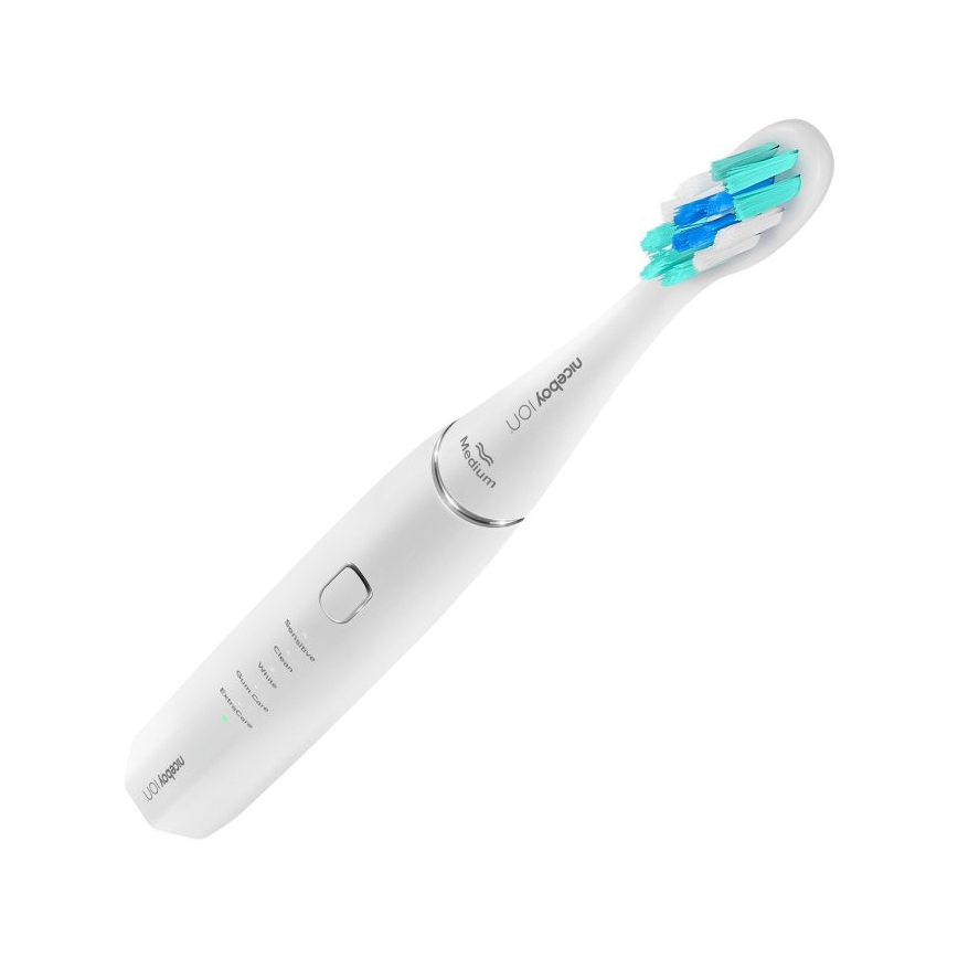 Niceboy ION Sonic - Sonična četkica za zube 800 mAh IPX7 bijela
