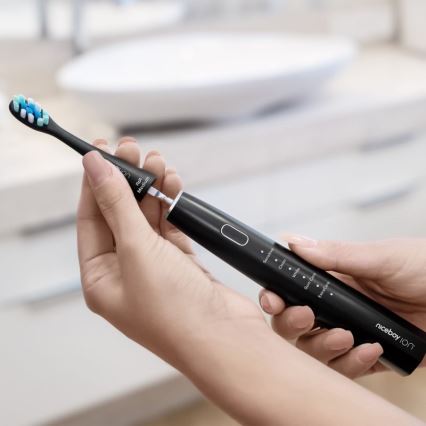 Niceboy ION Sonic - Sonična četkica za zube 800 mAh IPX7 crna