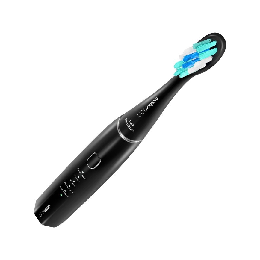 Niceboy ION Sonic - Sonična četkica za zube 800 mAh IPX7 crna