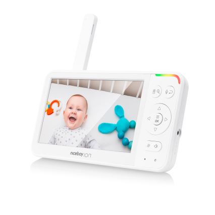 Niceboy ION Starlight SL5 - Monitor za bebe s ekranom Full HD 1080p 4000 mAh 5V