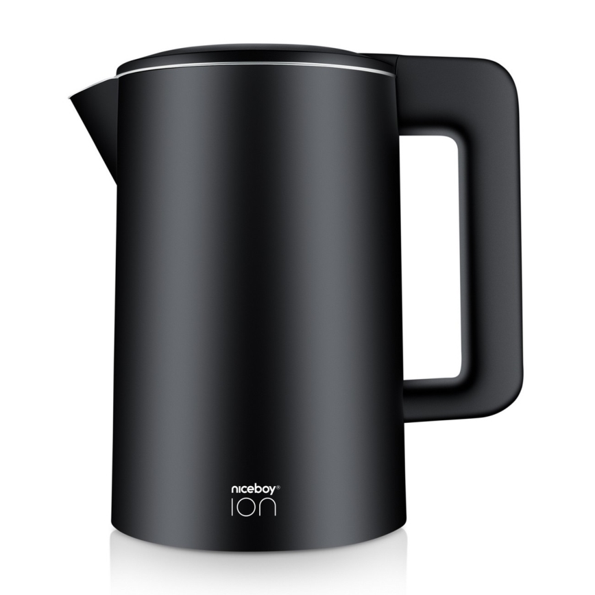 Niceboy ION ThermoKettle TK5 - Kuhalo za vodu s termoregulacijom 1,7 l 2200W/230V crna