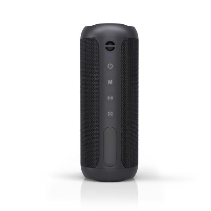 Niceboy Polaris - LED Bežični zvučnik s mikrofonom 30W/4000 mAh IPX7 crna